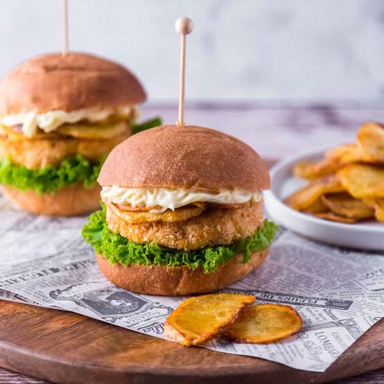 hamburger di pesce — Arricrìu, Iapri Food