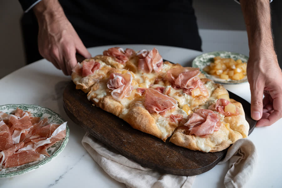 pizza alla pala — Punto Pizza, Iapri Food